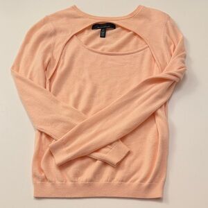 Peach White House Black Market Sweater